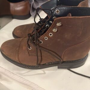 Men's Brown Leather Boots